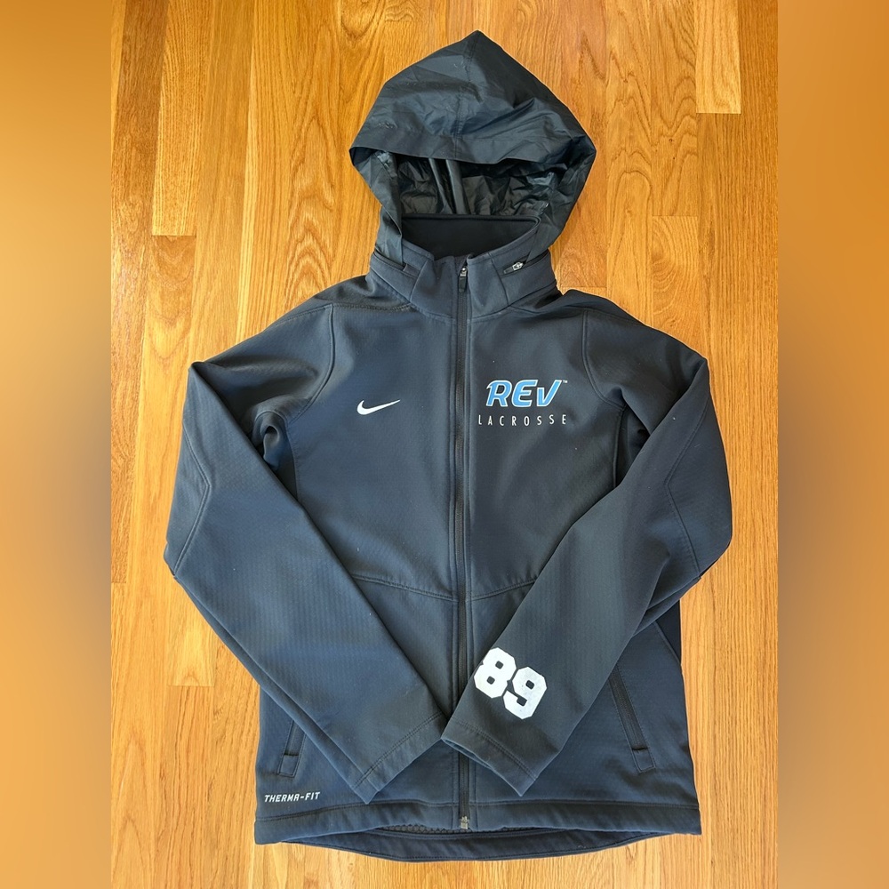 NIKE | Revolution Lacrosse Thermafit Jacket Zip-Away Hood